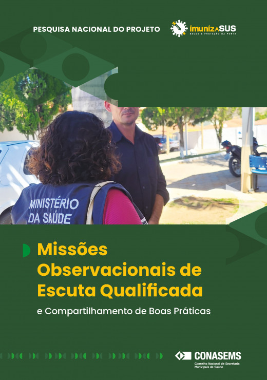 Capa de Missões Observacionais de Escuta Qualificada e Compartilhamento de Boas Práticas